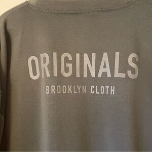 Brooklyn Cloth Men's Originals Gray Crewneck Sweatshirt